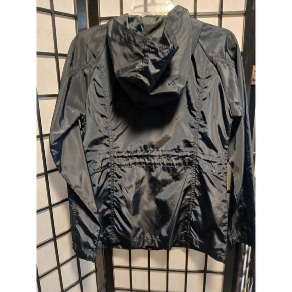 Women's Ci Sono by Journee Collection Quilted Hooded Jacket, Navy Size S (JC64) - Picture 9 of 9